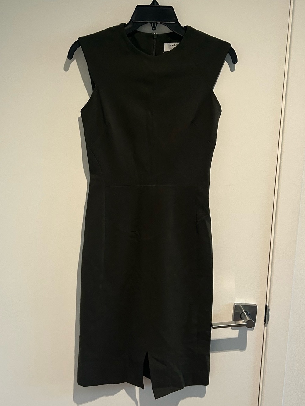 MM Lafleur Green Sleeveless Sheath Dress